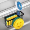 MURLONG Smiley Face Sponge Holder Sink Caddy