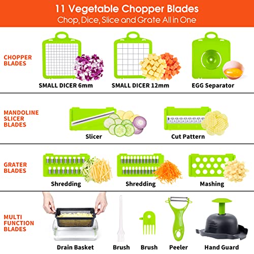 SNIFITAR Pro 14-in-1 Vegetable Chopper Slicer Dicer - Image 2