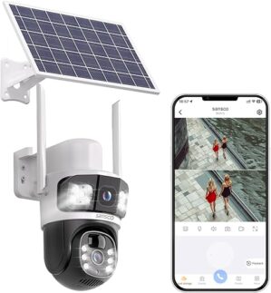 SANSCO Solar 4MP Wireless Security Camera Outdoor