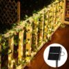 Brightown Solar Fairy Lights Outdoor, 33Ft Vine