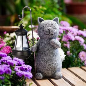 Qeeman Solar Garden Art With Lantern