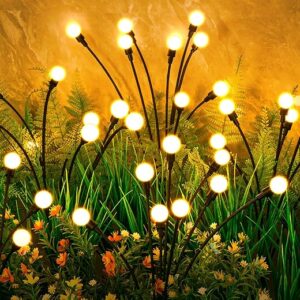 ASMAD Solar Garden Lights, 8 Pack 64 LED