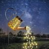 AWENDIETOU Solar Garden Watering Can Lights