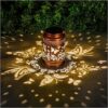 AITENISEN Solar Lanterns Outdoor Waterproof Butterfly Decor