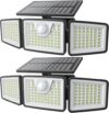 daphino Solar Lights 2500LM Motion Sensor, Waterproof