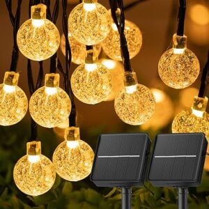 Brightown Solar Lights Outdoor Waterproof, 120 LED 72FT