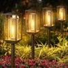 KELME Solar Pathway Lights Outdoor, 4 Pack