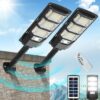 FOWSEEK Solar Street Lights Outdoor 2 Pack