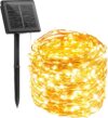 Minetom Solar String Lights, 33Ft 100 LED Fairy
