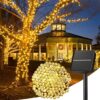 Minetom Solar String Lights – 40 FT 100 LED