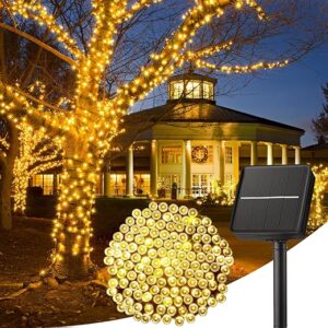 Minetom Solar String Lights – 40 FT 100 LED