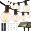 addlon Solar String Lights Outdoor, 200FT Waterproof
