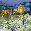 Eiruaw Solar Swaying Fireworks Lights, 192 LED