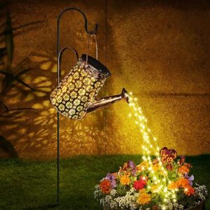Afootry Solar Watering Can With Lights