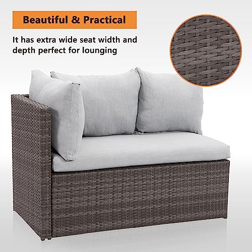 Solaste 7 Piece Wicker Patio Furniture Set - Image 3