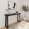 Plank+Beam Solid Wood Console Table, 56 Inch