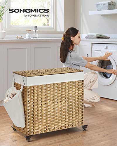 SONGMICS 26-Inch And 23.8-Inch Laundry Hamper Bundle, ULCB363N01 - Image 2