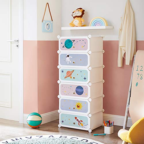 SONGMICS Kids' Shoe Rack With Doors, ULPC904W01 - Image 4