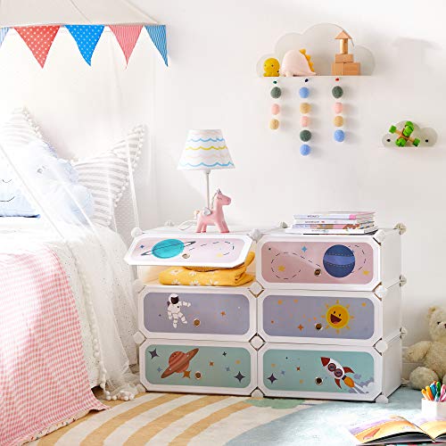 SONGMICS Kids' Shoe Rack With Doors, ULPC904W01 - Image 2