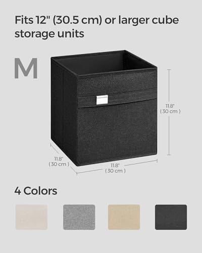 SONGMICS Storage Cubes, Set Of 4 Bins - Image 5