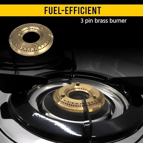 SONRET 3 Burner Stainless Steel Camping Stove - Image 5