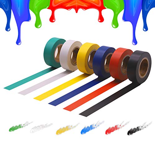 SoundOriginal Multicolor Electrical Tape 6 Pack - Image 3