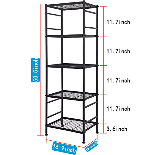 Soywey Metal Shelving Storage Rack Units - Image 3