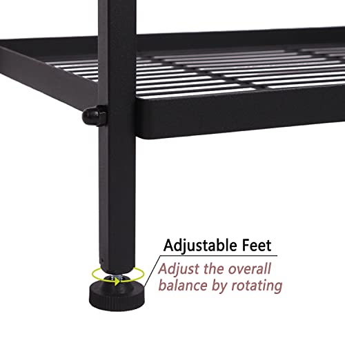 Soywey Metal Shelving Storage Rack Units - Image 5