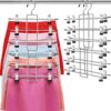 Lumigens Space Saving 6-Tier Skirt Hangers