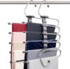 FeeraHozer Space-Saving Pants Hangers – 2 Pack