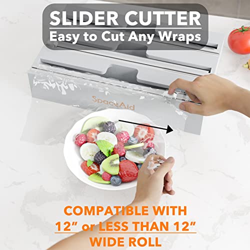 SpaceAid Wrap Organizer With Cutter And Labels - Image 5