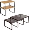 SONGMICS Spice Racks Bundle, 4-Piece UKCS01BR
