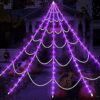 Zivilic Spider Web Lights 150 LED, 8 Modes