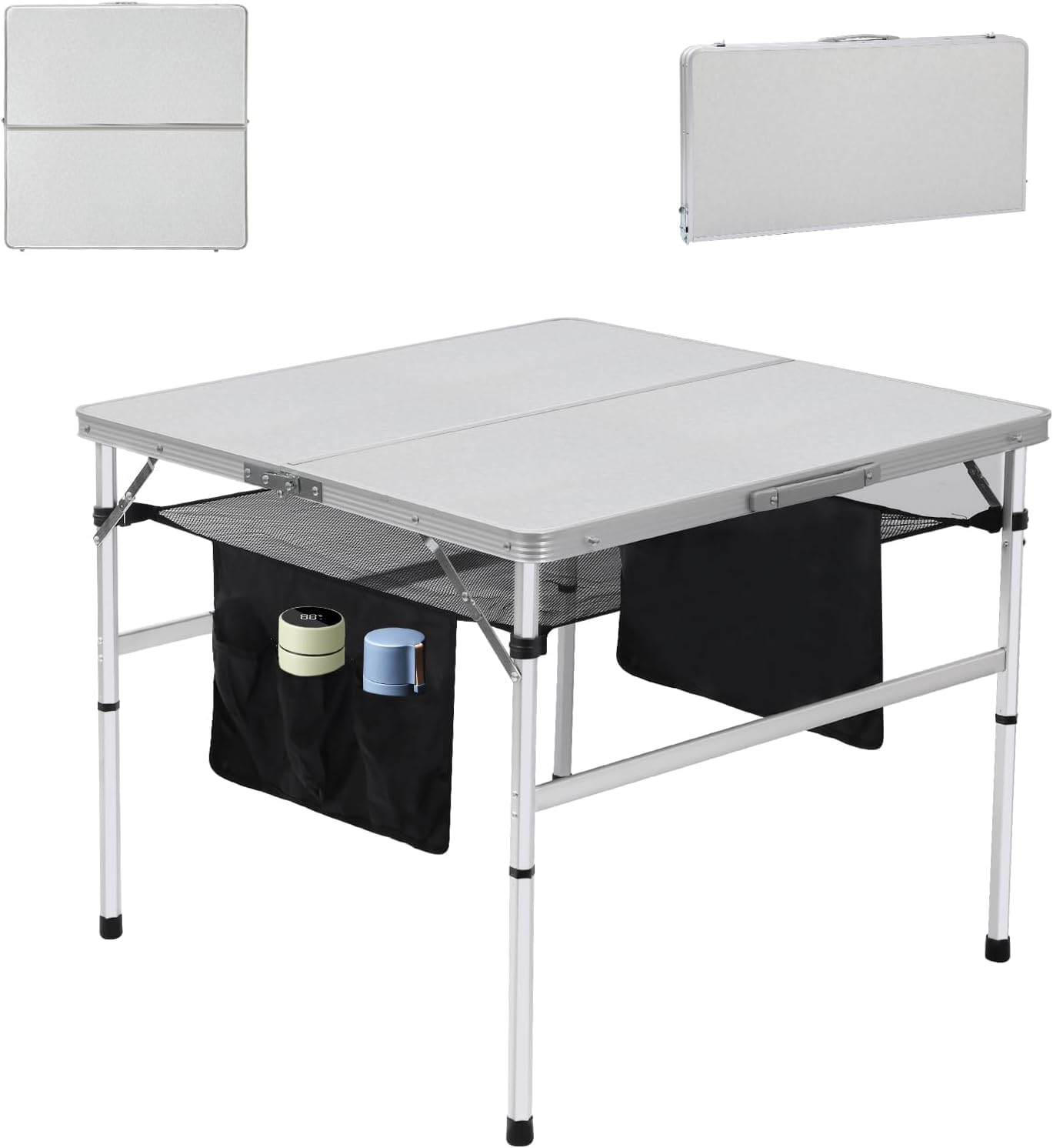 Nice C Square Folding Table + Camping Chair