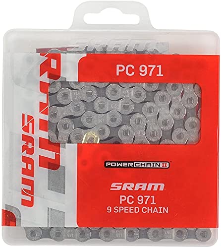 SRAM 9-Speed Chain, 114 Links, Silver/Gray - Image 2