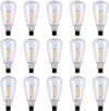 addlon ST38 LED Replacement Bulbs, 15 Pack