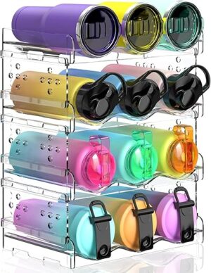 Areforic Stackable Cup Organizer - 4 Pack