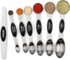 BIDFUL Stackable Magnetic Measuring Spoons Set
