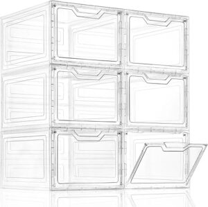 Freebat Stackable Storage Bins With Lids