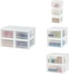 IRIS Stacking Plastic Storage Organizers Set