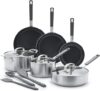 GreenPan Stainless Steel 12 Piece Cookware Set