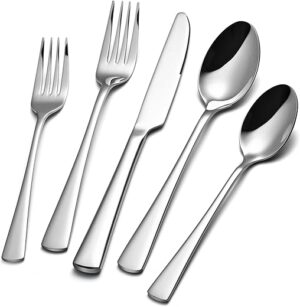 KINGSTONE Stainless Steel 20-Piece Silverware Set