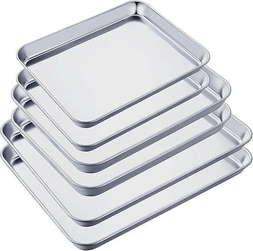 Thenshop Stainless Steel Baking Sheet Set