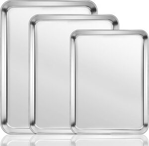 Fire More Stainless Steel Baking Tray Set