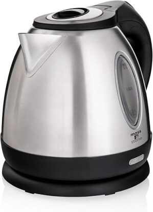 Moss & Stone Stainless Steel Cordless Electric Kettle 1.2L