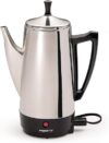 Presto Stainless-Steel Electric Coffee Percolator, 12-Cups