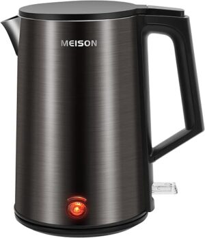 MEISON Stainless Steel Electric Kettle, 1.0L