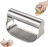 Atoxionull Stainless Steel Garlic Press Rocker
