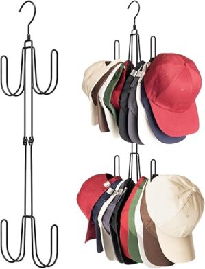 NANATI Stainless Steel Hat Organizer, 1 Pack
