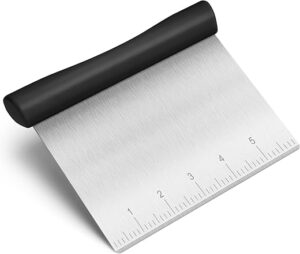 Rainspire Stainless Steel Multi-Purpose Dough Scraper